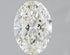 1.58ct Oval Lab Grown Diamond (Colour G, Clarity VVS2, IGI Certified)