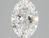 1.59ct Oval Lab Grown Diamond (Colour E, Clarity SI1, IGI Certified)