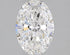 1.60ct Oval Lab Grown Diamond (Colour E, Clarity VVS2, IGI Certified)