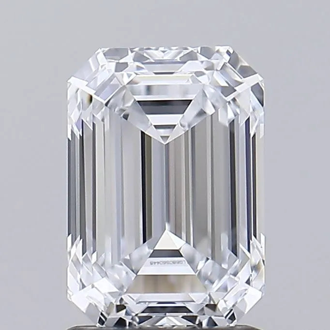 1.66ct Emerald Lab Grown Diamond (Colour E, Clarity IF, IGI Certified)