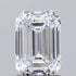 1.66ct Emerald Lab Grown Diamond (Colour E, Clarity IF, IGI Certified)