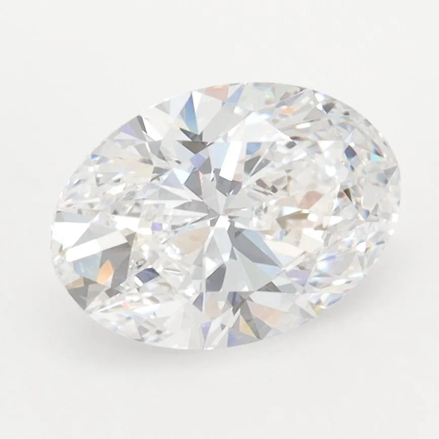 1.96ct Oval Lab Grown Diamond (Colour D, Clarity IF, IGI Certified)