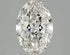 1.96ct Oval Lab Grown Diamond (Colour H, Clarity VS2, IGI Certified)