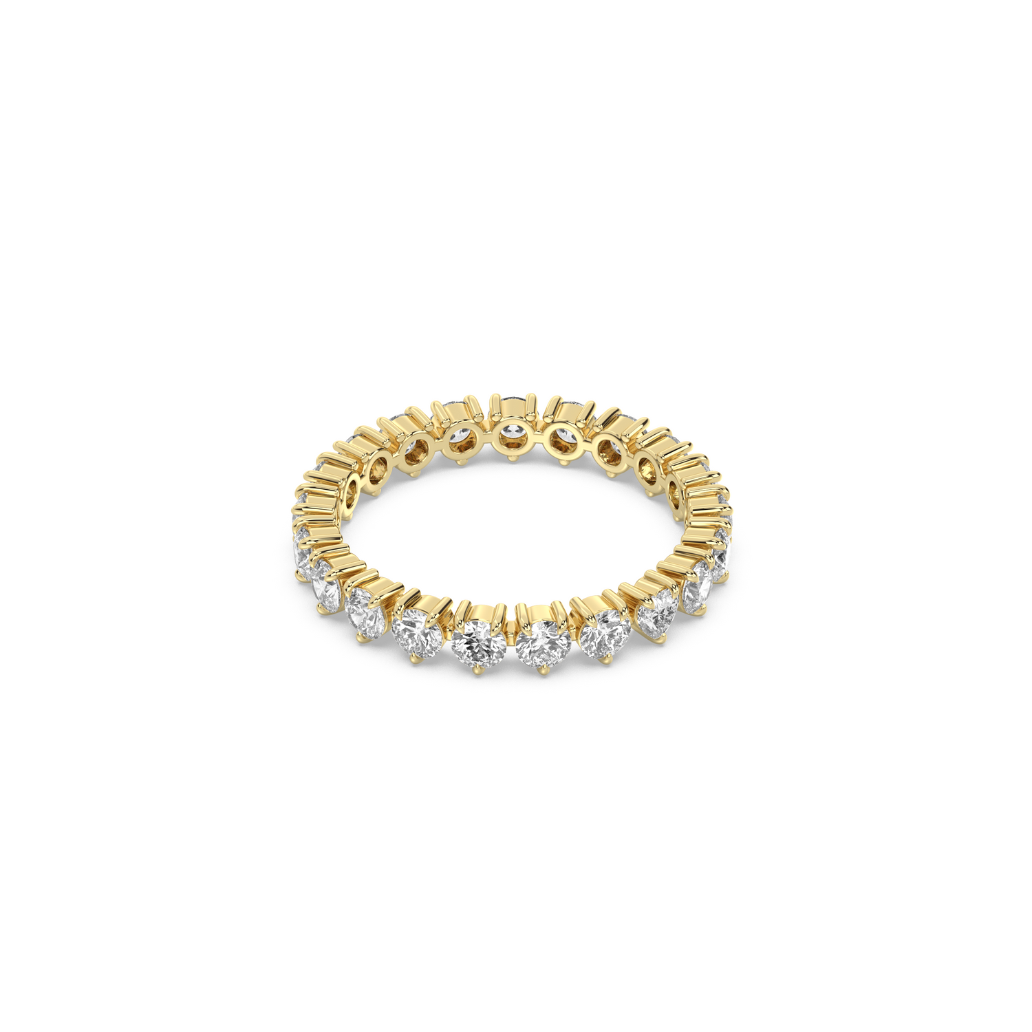 Exceptional Etoile Band – with One Heart Stone