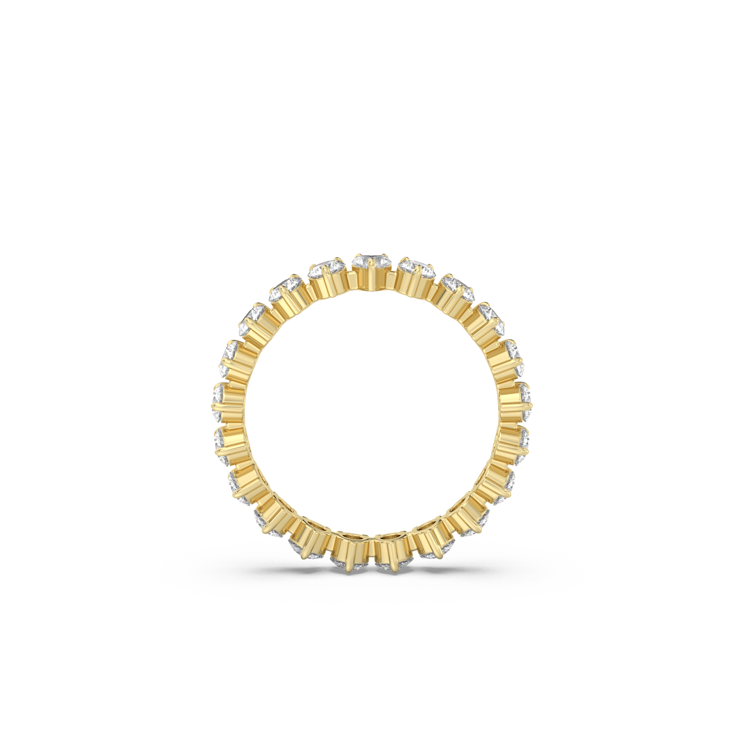 Exceptional Etoile Band – with One Heart Stone