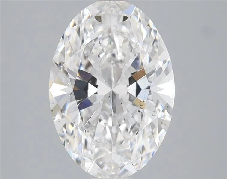 2.00ct Oval Lab Grown Diamond (Colour E, Clarity SI1, IGI Certified)