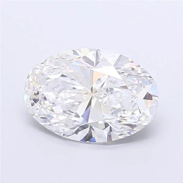 2.00ct Oval Lab Grown Diamond (Colour E, Clarity SI1, IGI Certified)