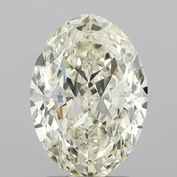 2.00ct Oval Natural Diamond (Colour K, Clarity VS2, Cut VG, IGI Certified)