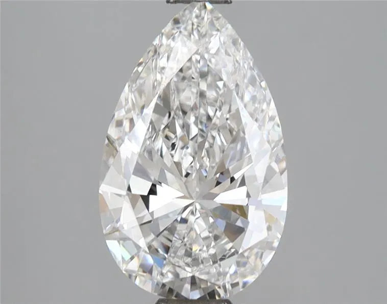 2.00ct Pear Lab Grown Diamond (Colour D, Clarity VVS2, IGI Certified)