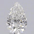 2.00ct Pear Lab Grown Diamond (Colour E, Clarity SI1, IGI Certified)