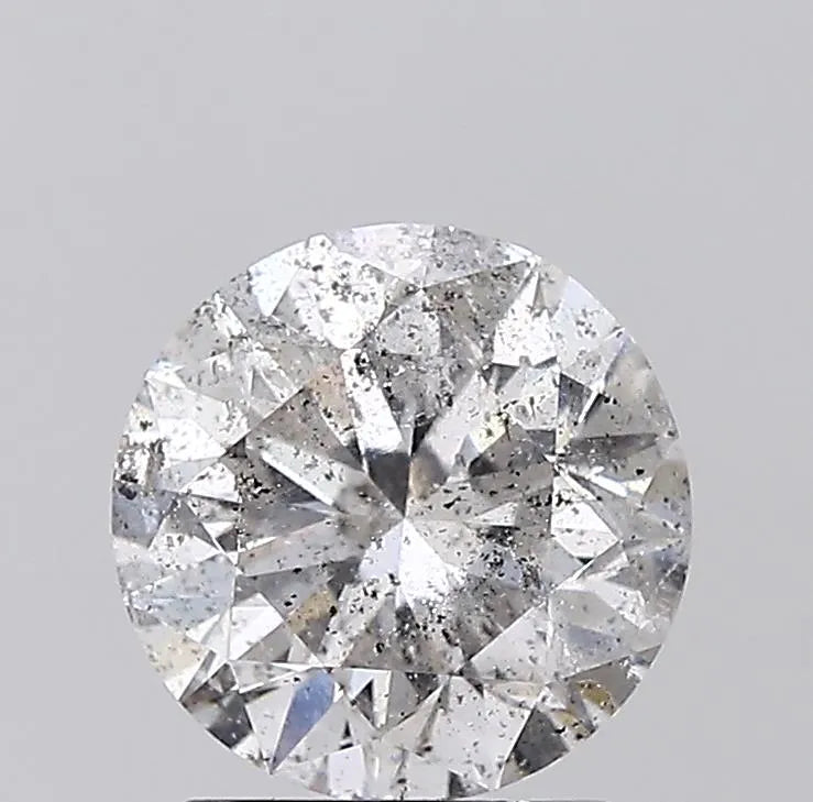 2.00ct Round Natural Diamond (Colour G, Clarity I2, Cut VG, IGI Certified)