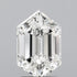 2.01ct Hexagonal Lab Grown Diamond (Colour F, Clarity VS1, IGI Certified)