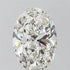 2.01ct Oval Lab Grown Diamond (Colour G, Clarity VS1, IGI Certified)