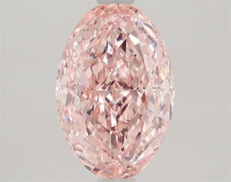 2.03ct Oval Lab Grown Diamond (Colour Fancy Vivid Pink, Clarity VVS2, IGI Certified)