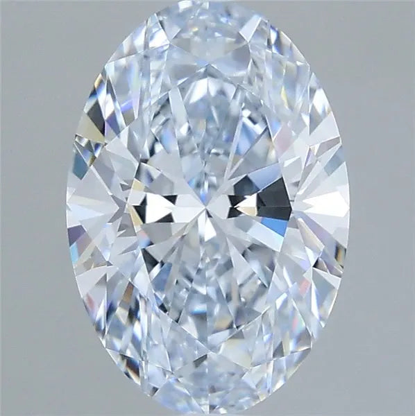 2.03ct Oval Lab Grown Diamond (Colour G, Clarity VVS1, IGI Certified)