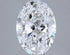 2.04ct Oval Lab Grown Diamond (Colour D, Clarity IF, IGI Certified)