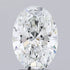 2.04ct Oval Lab Grown Diamond (Colour F, Clarity IF, IGI Certified)