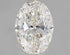 2.06ct Oval Lab Grown Diamond (Colour G, Clarity VVS2, IGI Certified)