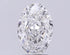 2.07ct Oval Lab Grown Diamond (Colour F, Clarity VVS2, IGI Certified)