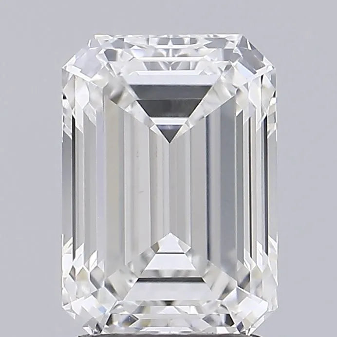 2.08ct Emerald Lab Grown Diamond (Colour E, Clarity VS1, IGI Certified)