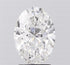 2.09ct Oval Lab Grown Diamond (Colour D, Clarity VVS2, IGI Certified)