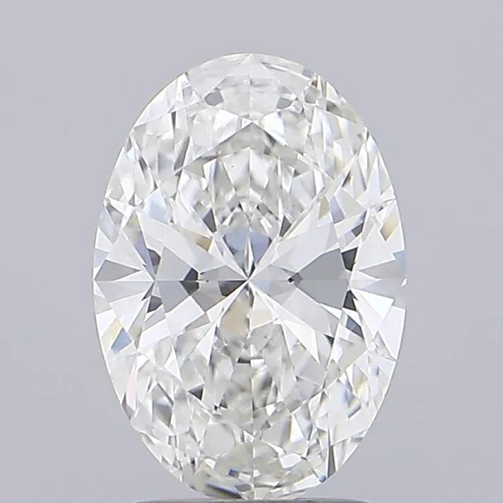 2.16ct Oval Lab Grown Diamond (Colour F, Clarity VVS2, IGI Certified)