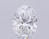 2.34ct Oval Lab Grown Diamond (Colour D, Clarity VS1, IGI Certified)