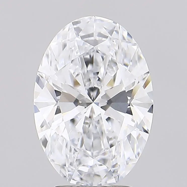 2.40ct Oval Lab Grown Diamond (Colour D, Clarity VVS1, IGI Certified)