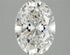 2.40ct Oval Lab Grown Diamond (Colour F, Clarity VS1, IGI Certified)