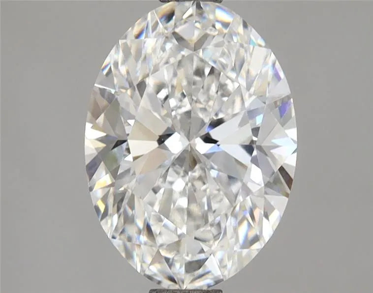 2.50ct Oval Lab Grown Diamond (Colour D, Clarity VVS1, IGI Certified)