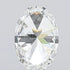 2.50ct Oval Lab Grown Diamond (Colour G, Clarity SI1, IGI Certified)