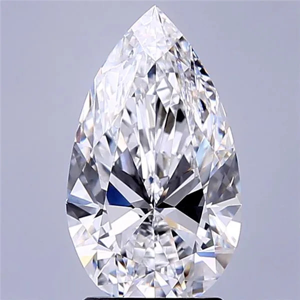 2.50ct Pear Lab Grown Diamond (Colour E, Clarity VS2, IGI Certified)