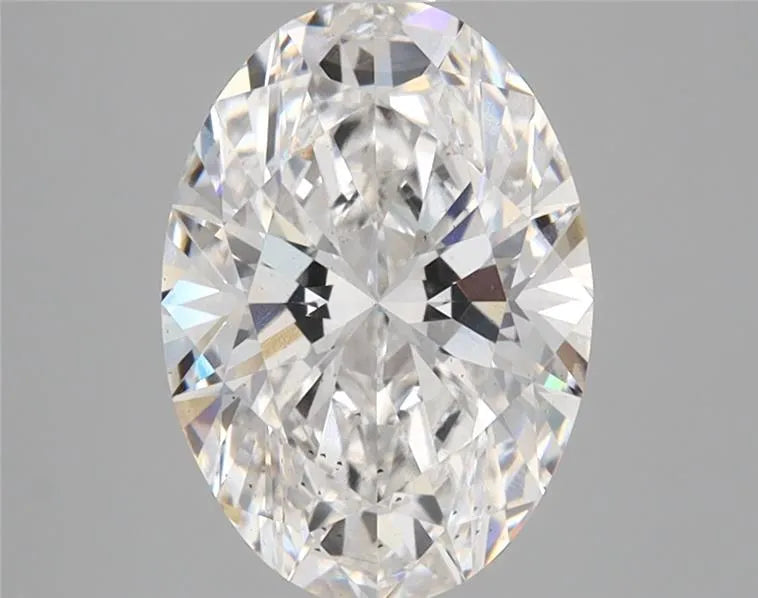 2.51ct Oval Lab Grown Diamond (Colour E, Clarity SI1, IGI Certified)