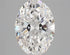 2.51ct Oval Lab Grown Diamond (Colour E, Clarity SI1, IGI Certified)