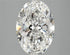 2.51ct Oval Lab Grown Diamond (Colour F, Clarity SI1, IGI Certified)