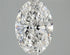 2.53ct Oval Lab Grown Diamond (Colour G, Clarity VS1, IGI Certified)