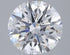 2.53ct Round Lab Grown Diamond (Colour E, Clarity VS2, Cut ID, IGI Certified)