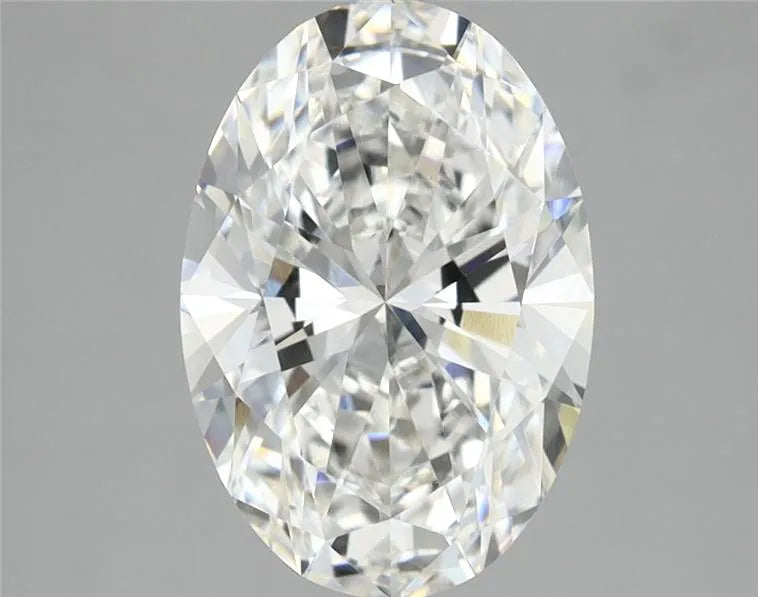 2.54ct Oval Lab Grown Diamond (Colour F, Clarity VVS2, IGI Certified)