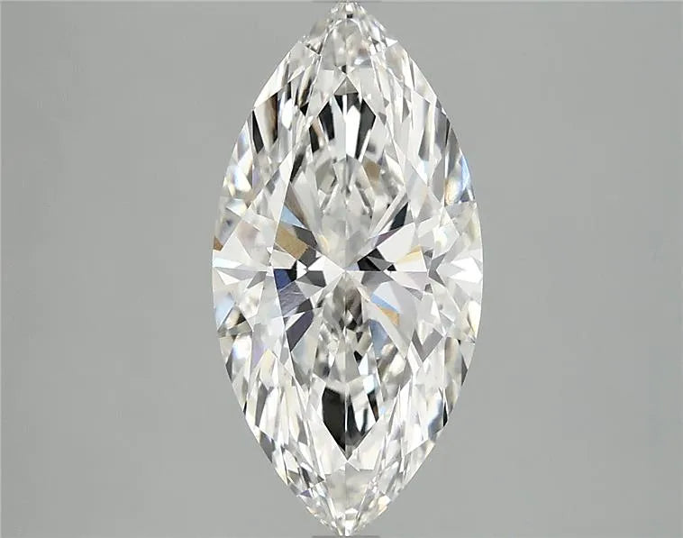 2.57ct Marquise Lab Grown Diamond (Colour F, Clarity VS2, IGI Certified)