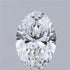 2.57ct Oval Lab Grown Diamond (Colour D, Clarity SI1, IGI Certified)