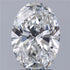 2.57ct Oval Lab Grown Diamond (Colour F, Clarity VVS1, Cut EX, IGI Certified)