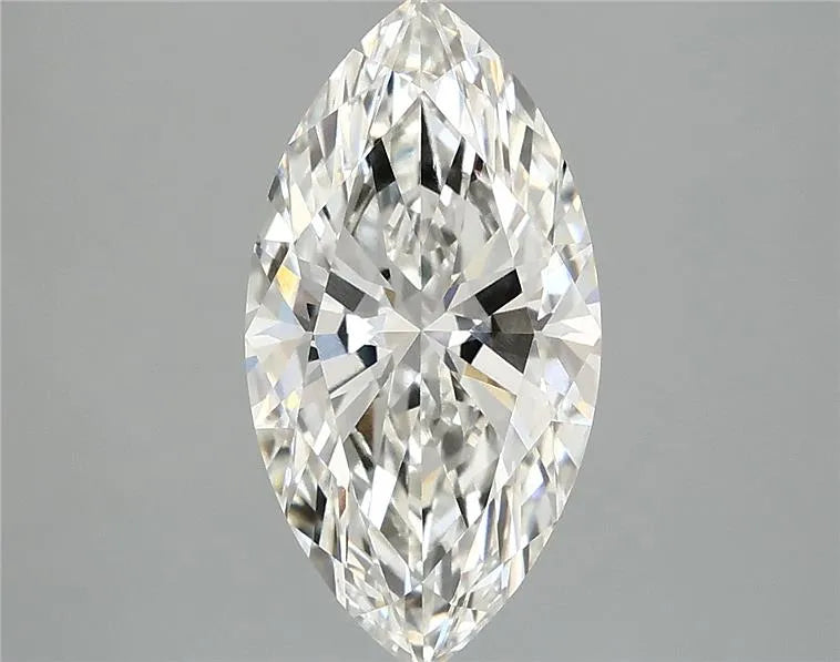 2.58ct Marquise Lab Grown Diamond (Colour H, Clarity VVS2, IGI Certified)