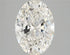 2.58ct Oval Lab Grown Diamond (Colour F, Clarity SI1, IGI Certified)