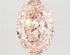 2.62ct Oval Lab Grown Diamond (Colour Fancy Vivid Pink, Clarity VVS2, IGI Certified)