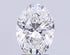 2.71ct Oval Lab Grown Diamond (Colour F, Clarity VVS2, GIA Certified)