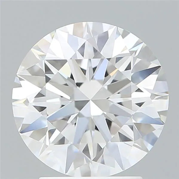 2.80ct Round Lab Grown Diamond (Colour D, Clarity VVS2, Cut ID, IGI Certified)