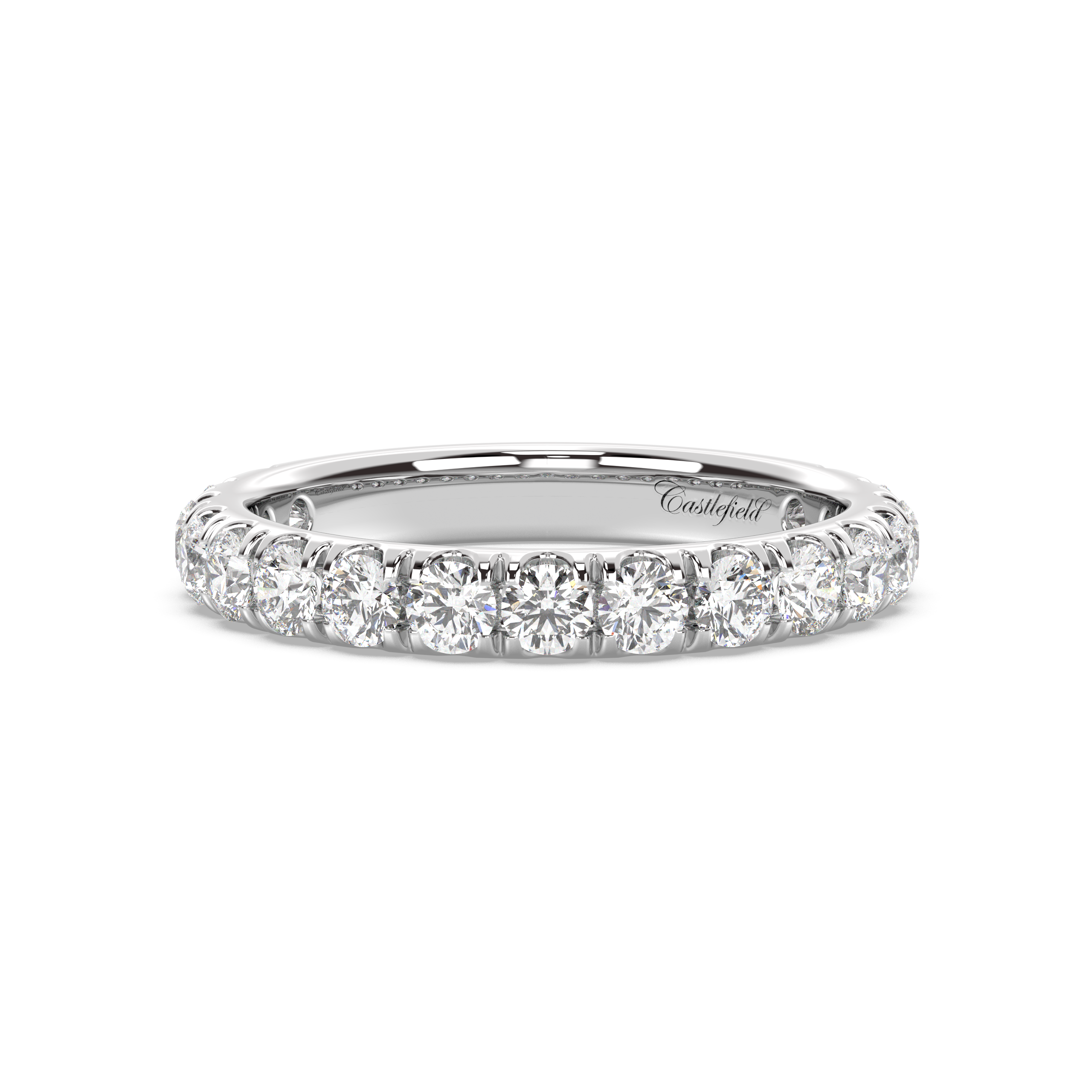 Signature 2.5 mm Eternity Band – All Round Stones