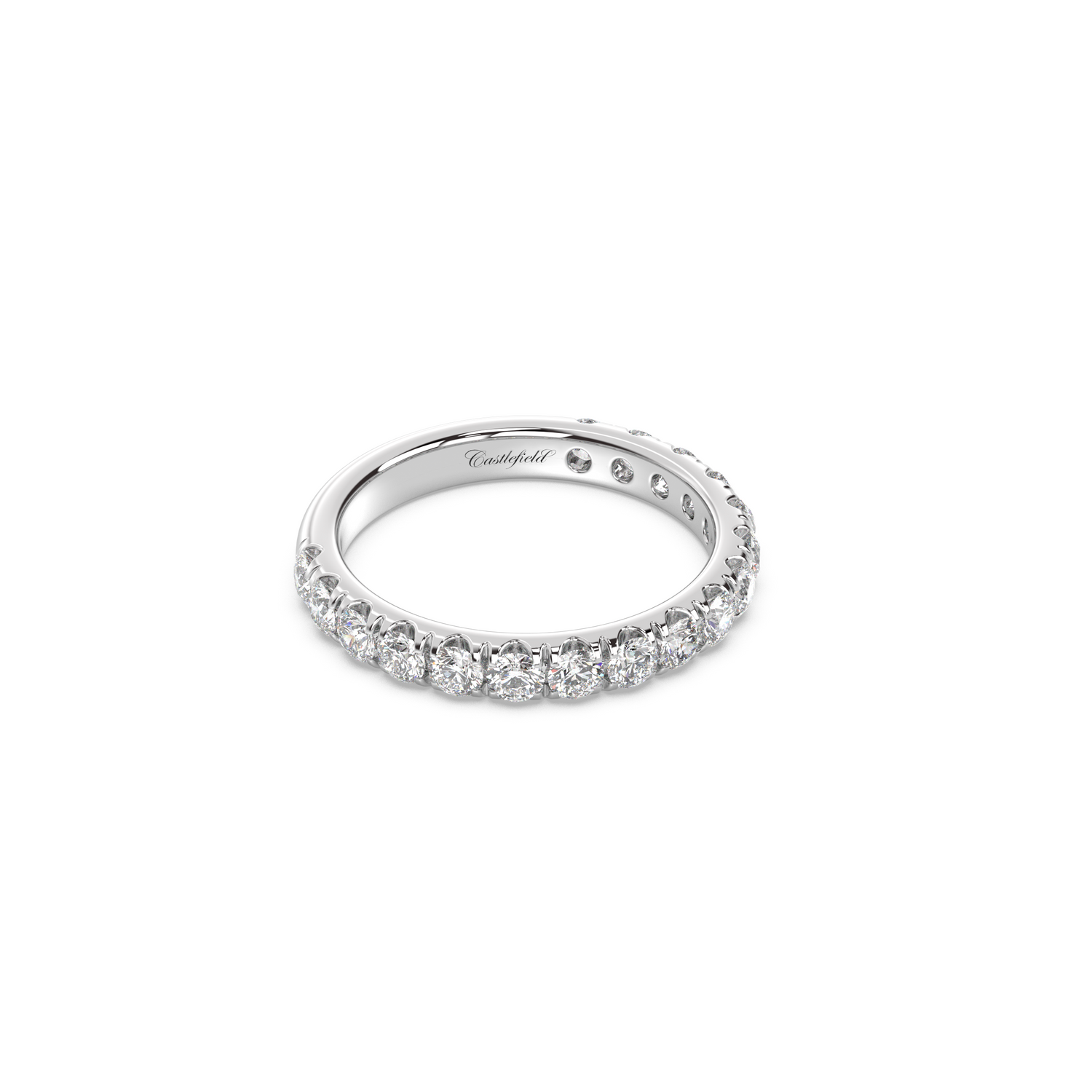 Signature 2.5 mm Eternity Band – All Round Stones