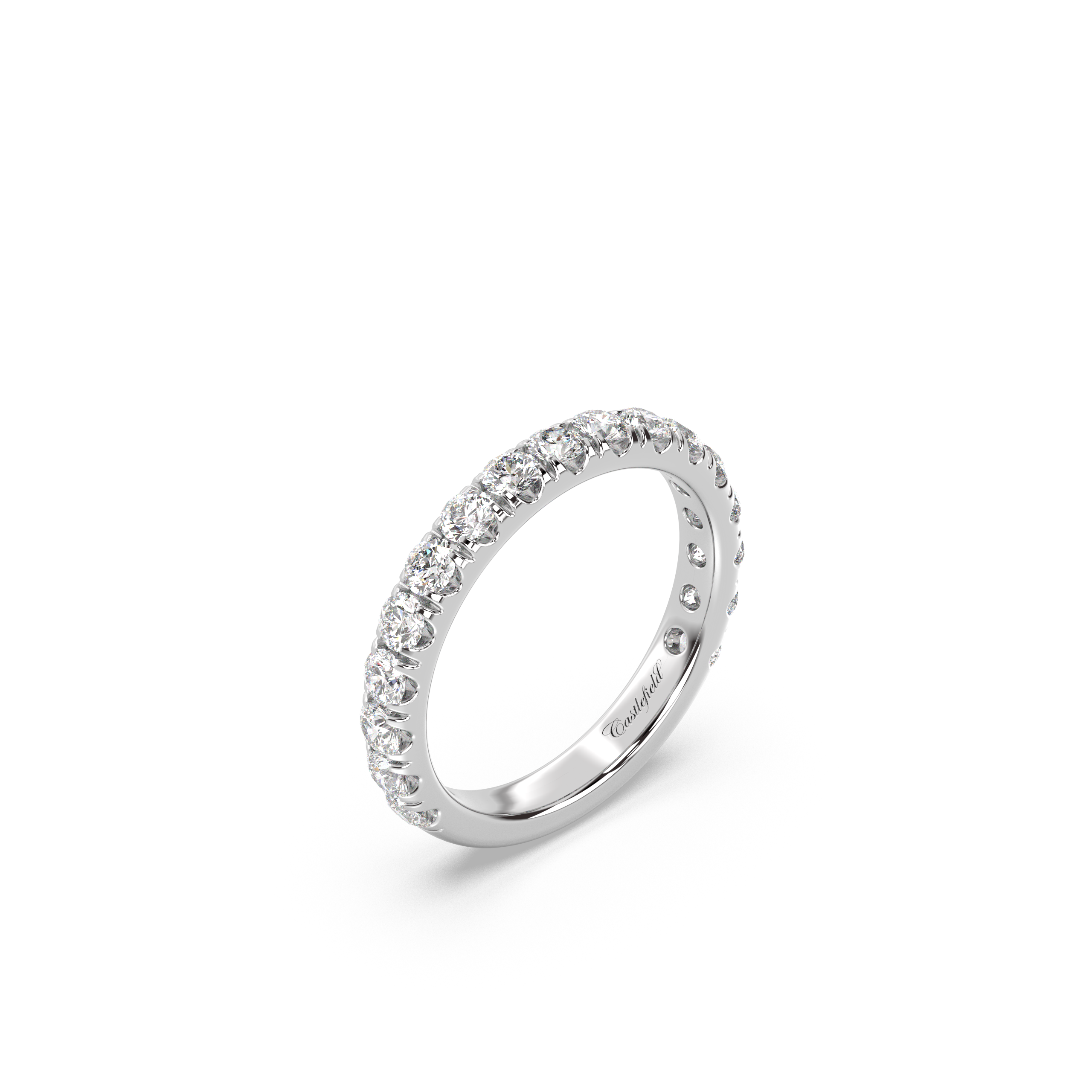 Signature 2.5 mm Eternity Band – All Round Stones