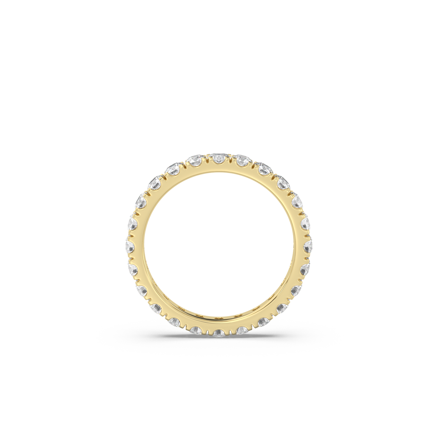 Signature 2.5 mm Eternity Band – with One Heart